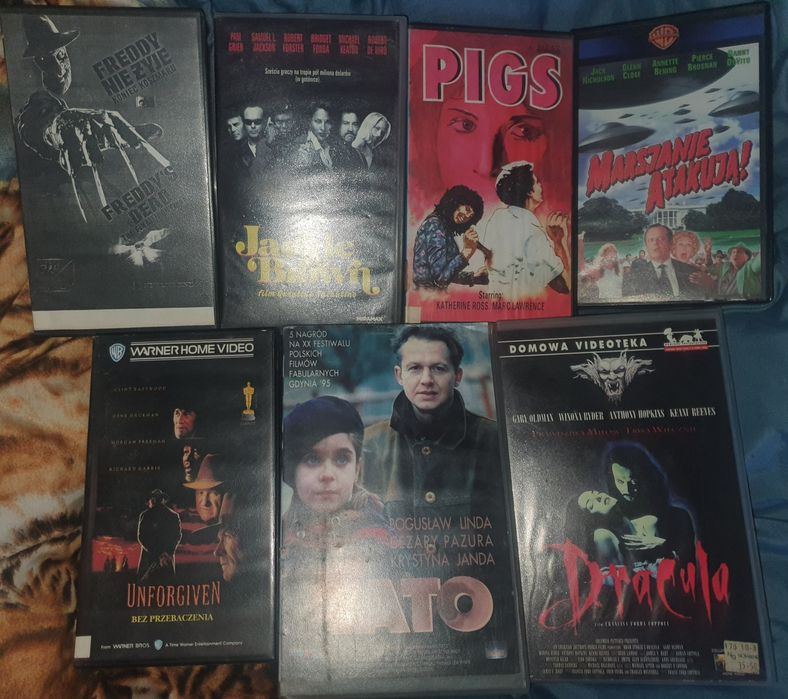 Kasety VHS Rezerwacja