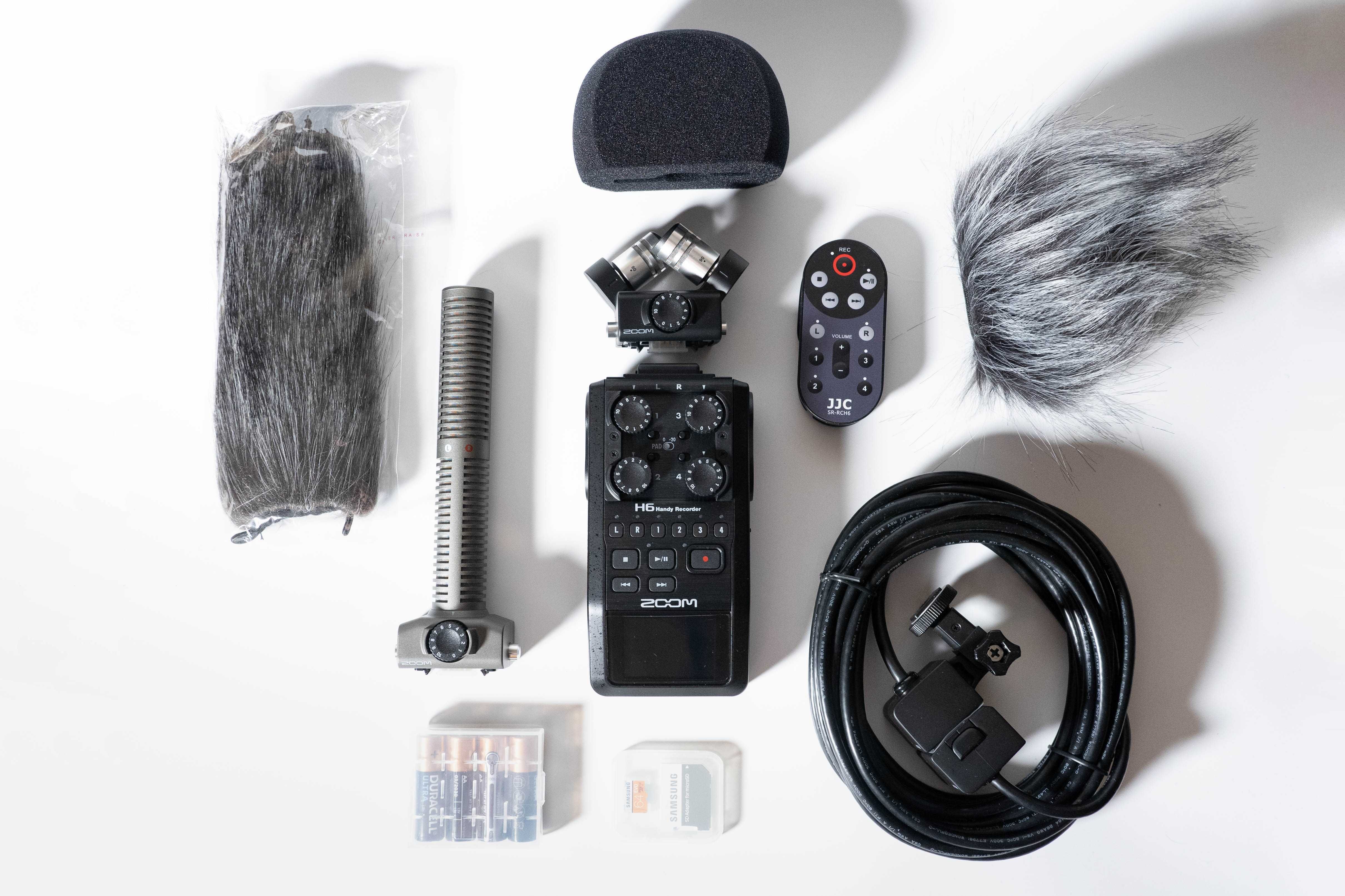 Набір звукозапису ZOOM H6 Black | XYH-6 BLK SSH-6 ECM-6 XLR