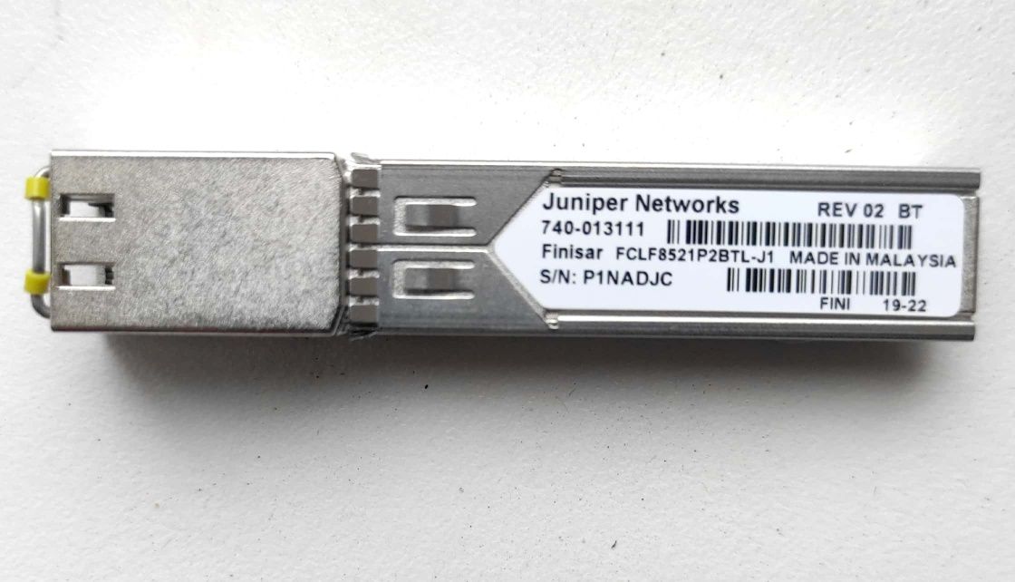 Акція! Juniper 1000BASE-T SFP-GE-T Transceiver
