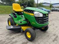 Traktorek kosiarka John Deere D130  - 106MH 22km Briggs&Stratt. z USA!