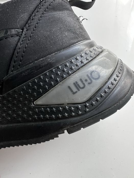 Sneakersy LIU JO jak NOWE, czarne rozmiar 39