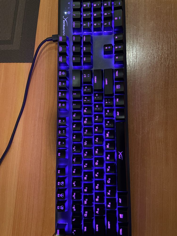 Игровая клавиатура Hyperx alloy fps rgb