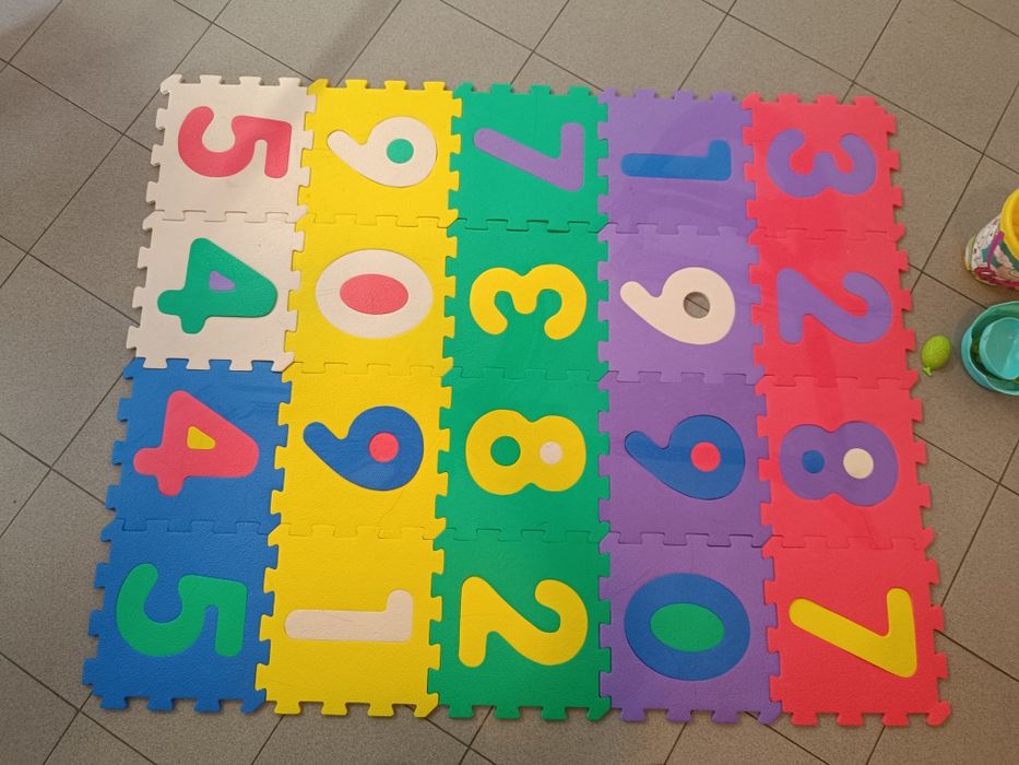 Tapete Criança numeros