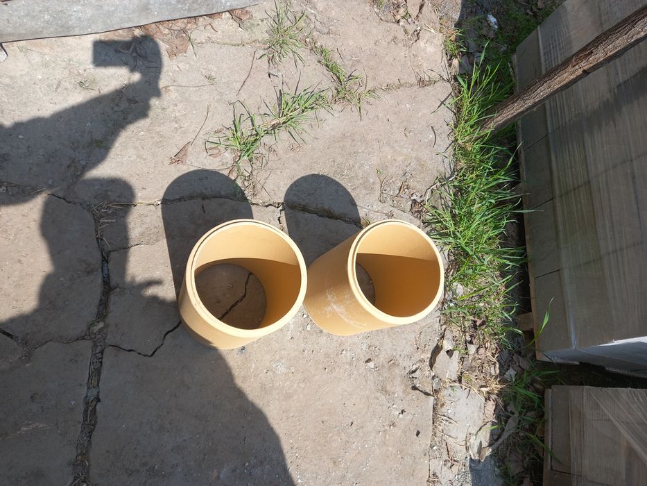 Wklad do komina ceramiczny oraz pustak kominowy