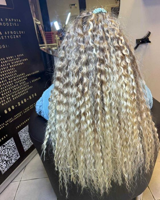 Przedłużanie włosów - Afroloki, Fale, Proste włosy. SMS