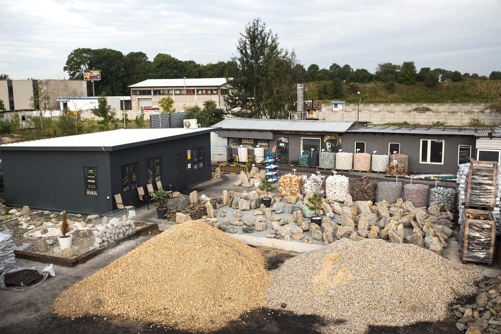 Grys Biała Marianna 8-16 / 16-32 kamień ogrodowy jasny kruszywa