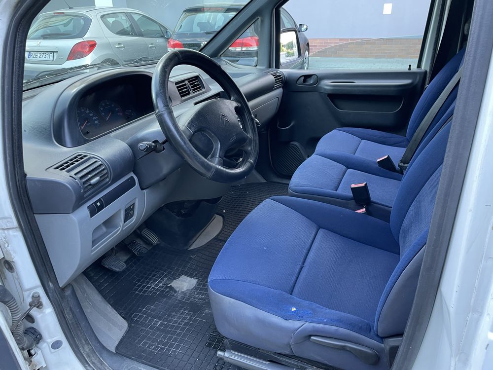 Citroen Jumpy 2.0 HDI 2005r Lift 3 os. klima bagażnik dachowy