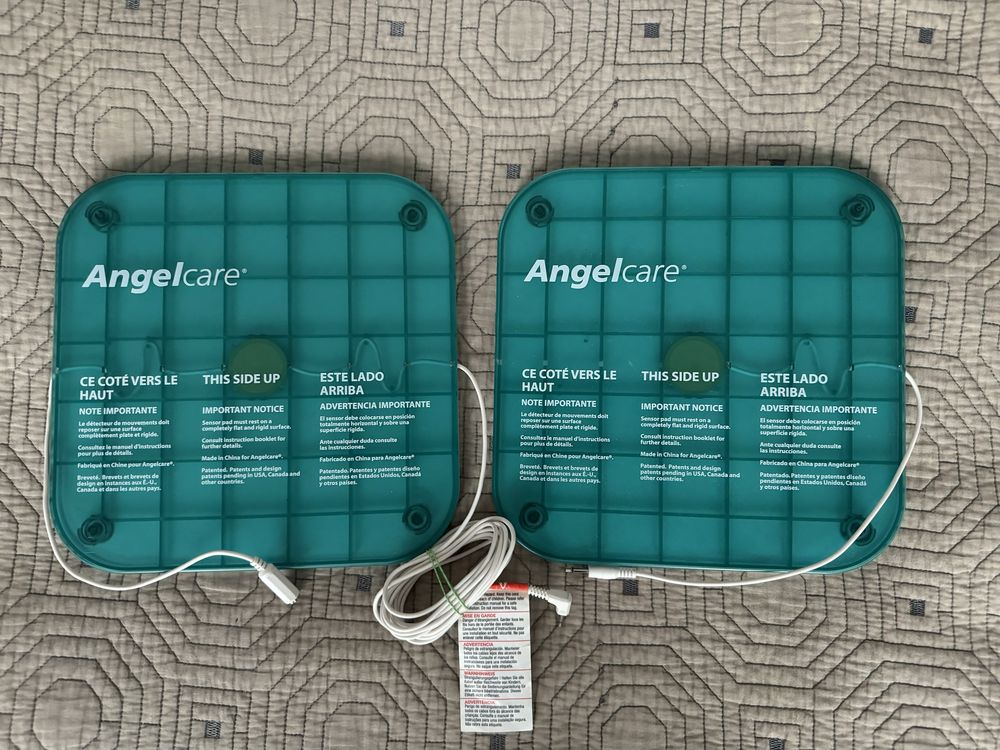Monitor oddechu i niania elektroniczna Angelcare Ac-401 2 płytki