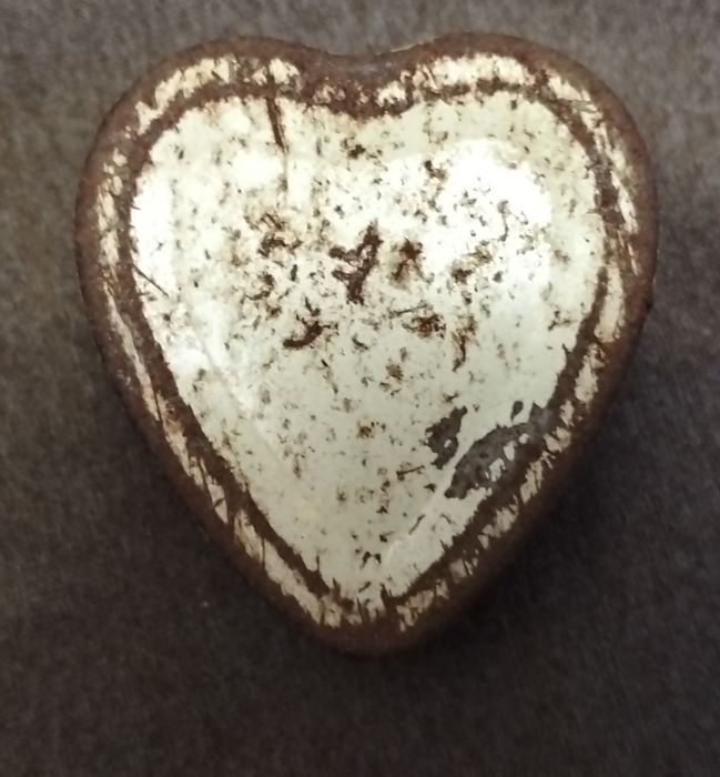 Latinha porta anéis, muito antiga