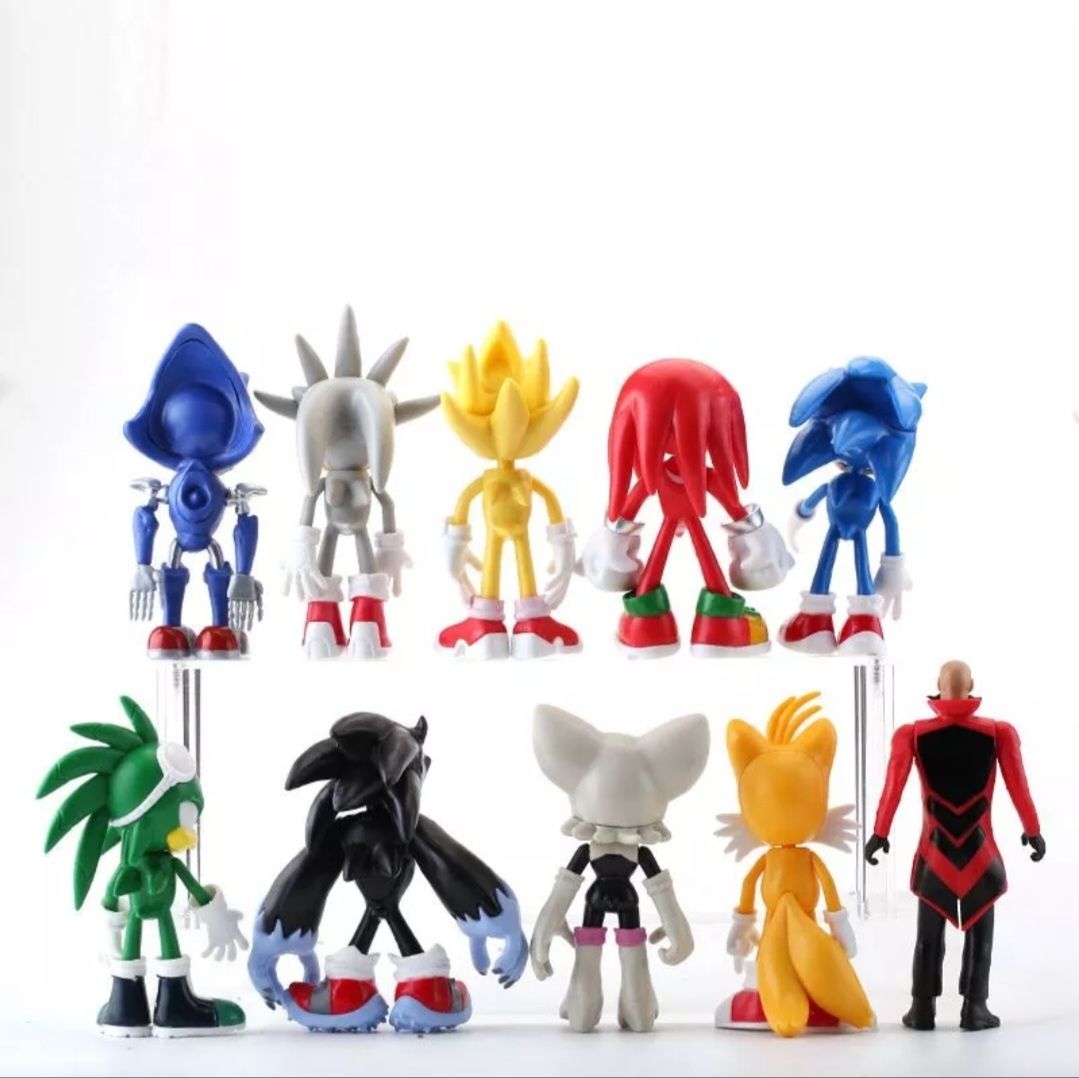 Figurki Sonic 10 sztuk 14cm!