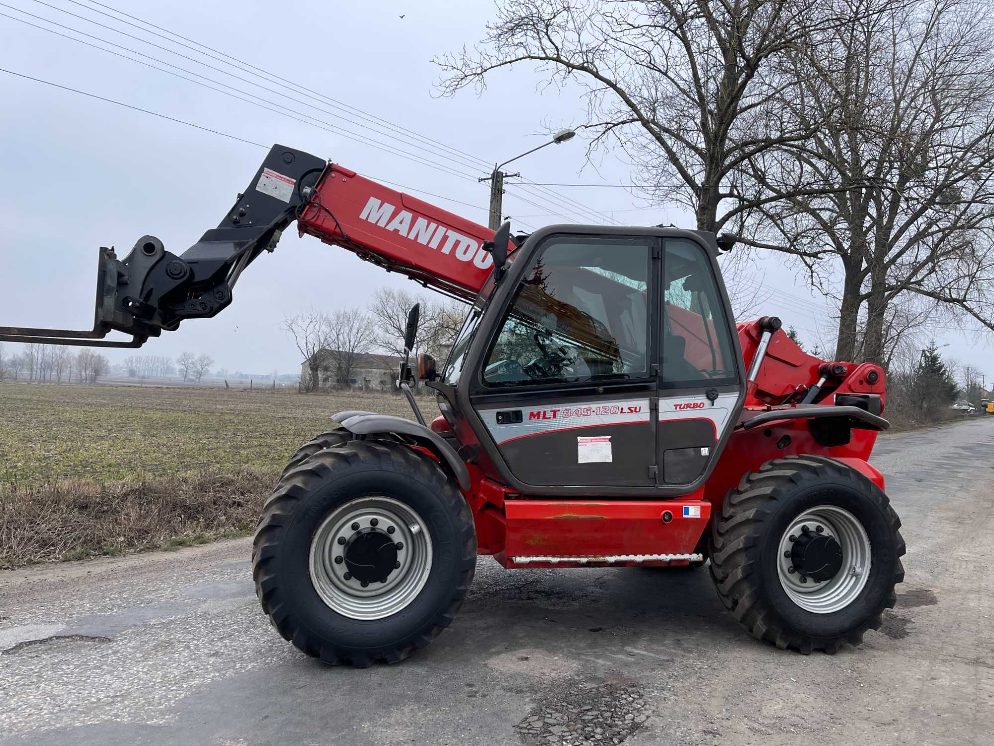 Ładowarka teleskopowa Manitou MLT 845-120 LSU_Rok 2009*Oryginał*4X4