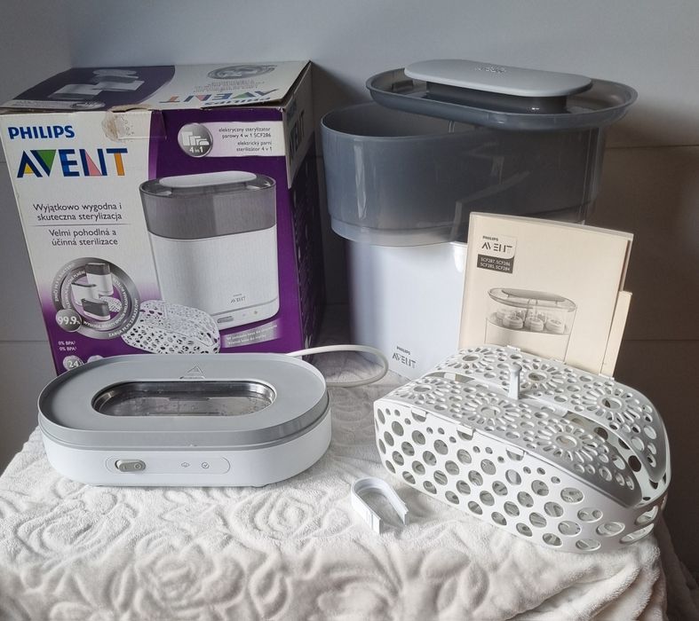 Elektryczny sterylizator parowy 4 w 1 Philips Avent SCF286