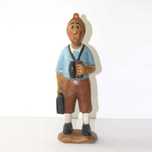 Tintin em madeira