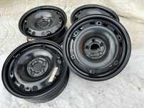 4x felga stalowa 6Jx15 VW Polo Seat Ibiza Skoda Fabia 5x100 ET43 nowe