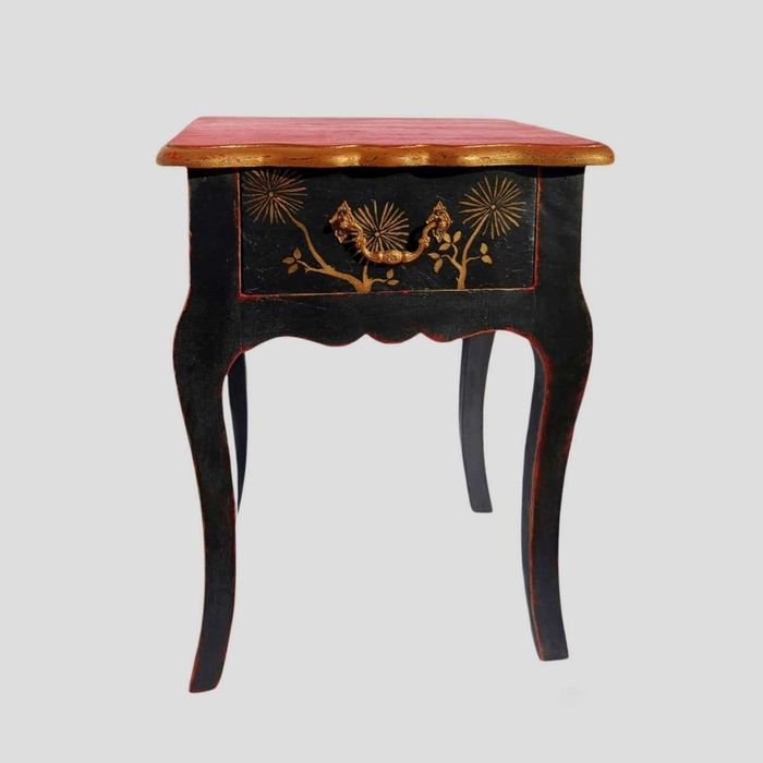 Mesa de apoio estilo oriental