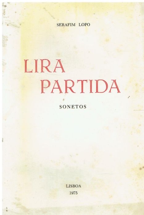 9688 Lira Partida Sonetos de Serafim Lopo