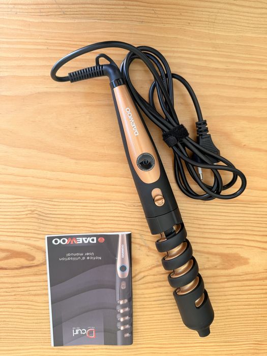 Escova Alisadora e Curler