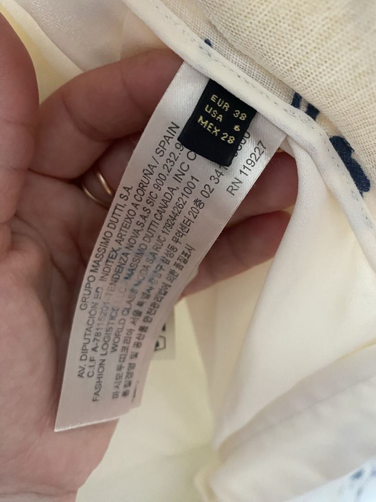 Кюлоти брюки льняні  нові Massimo Dutti 38
