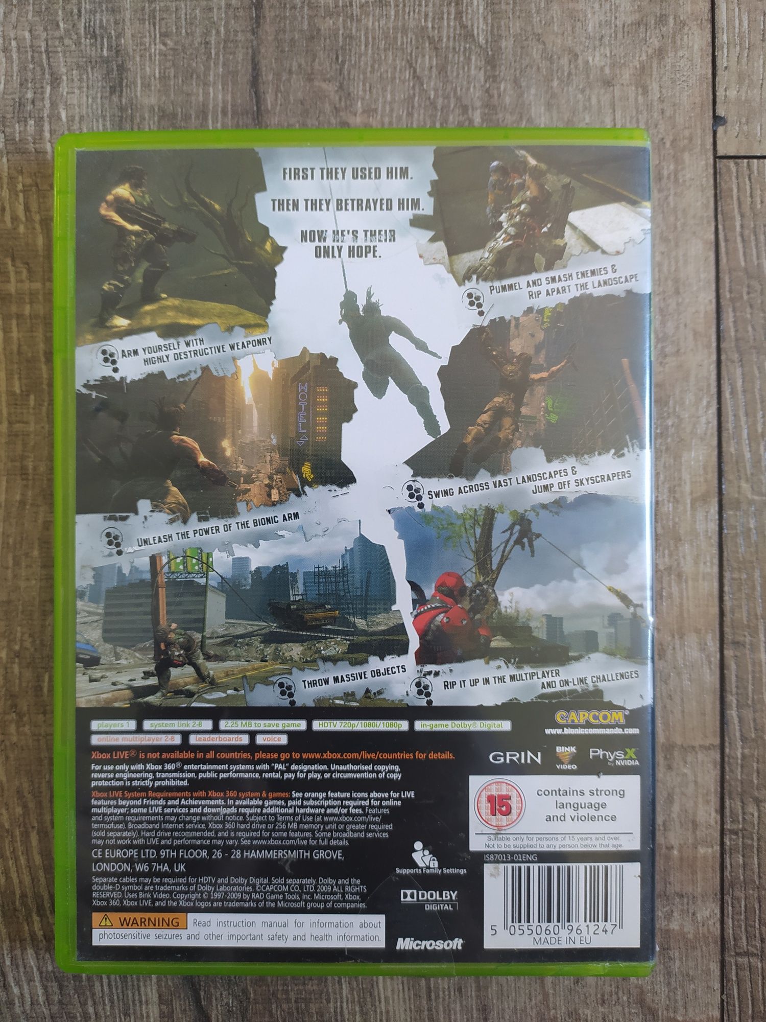 Gra Xbox 360 Bionic Commando Wysyłka w 24h
