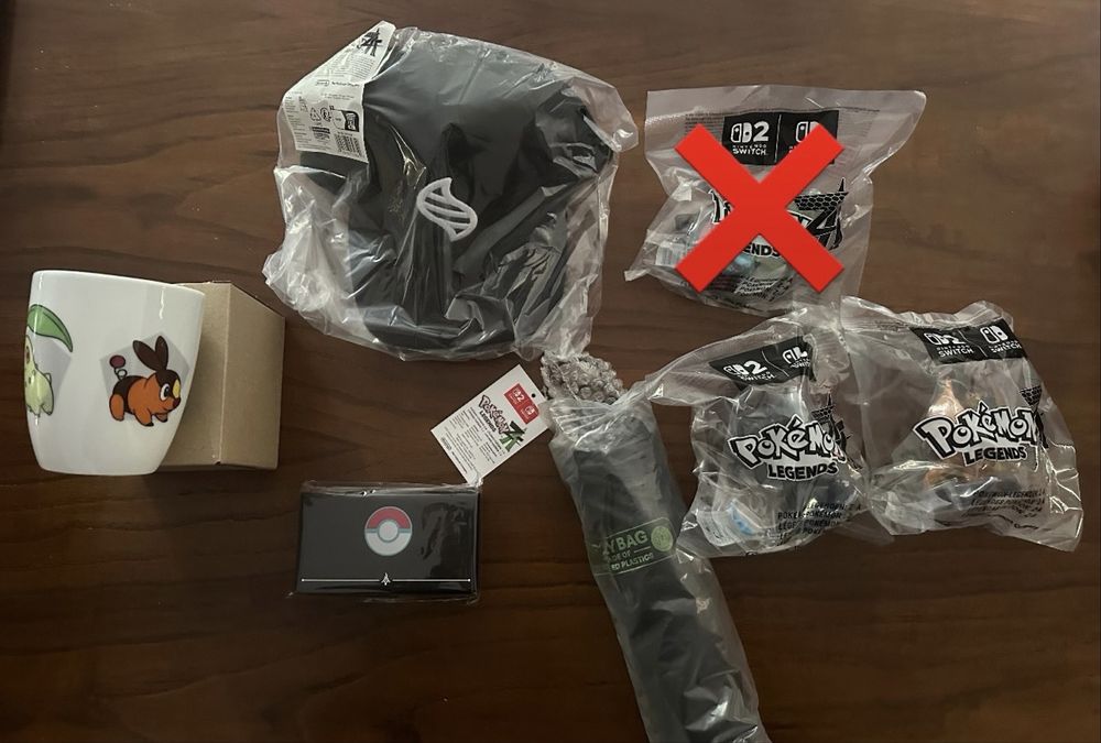 Nintendo Switch Pokemon Legends Z-A merchandising