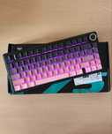 Aula F75 Rosa - Teclado 75% Mecânico e Wireless