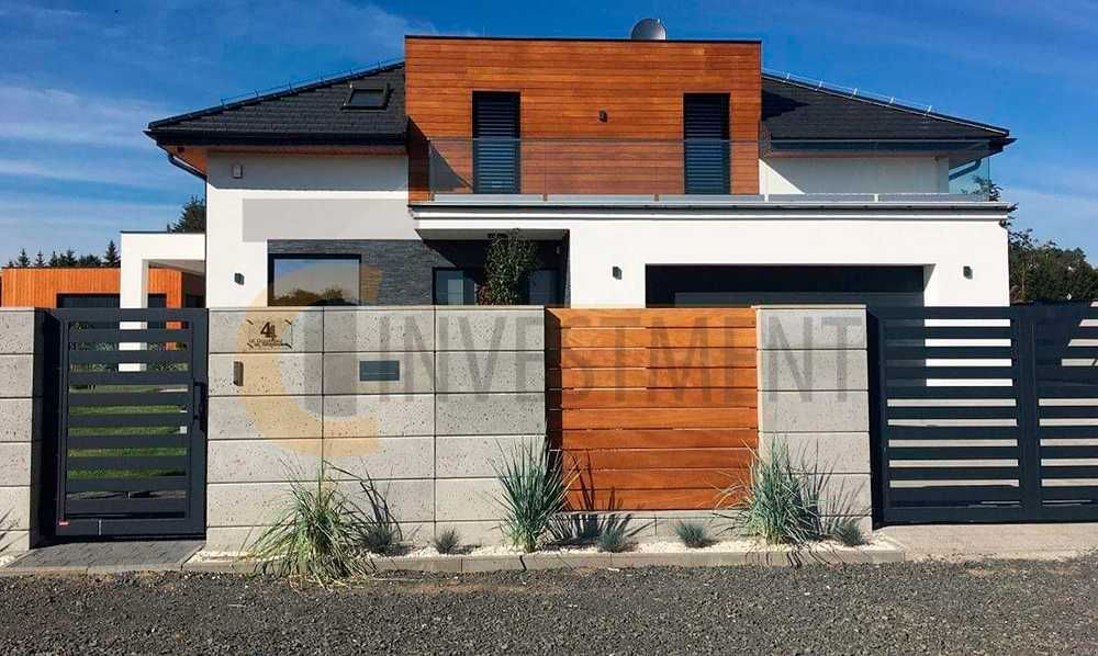 Bloczki pustaki ogrodzeniowe betonowe 80x25x30 BETON ARCHITEKTONICZNY