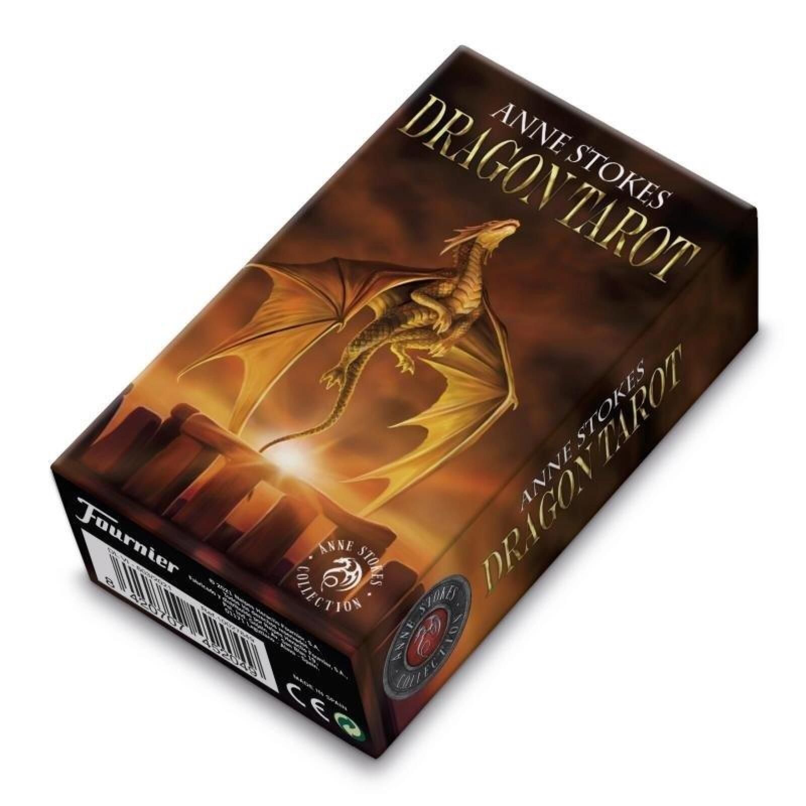 Karty tarot Dragons Anne Stokes Quint ,121x65 mm
