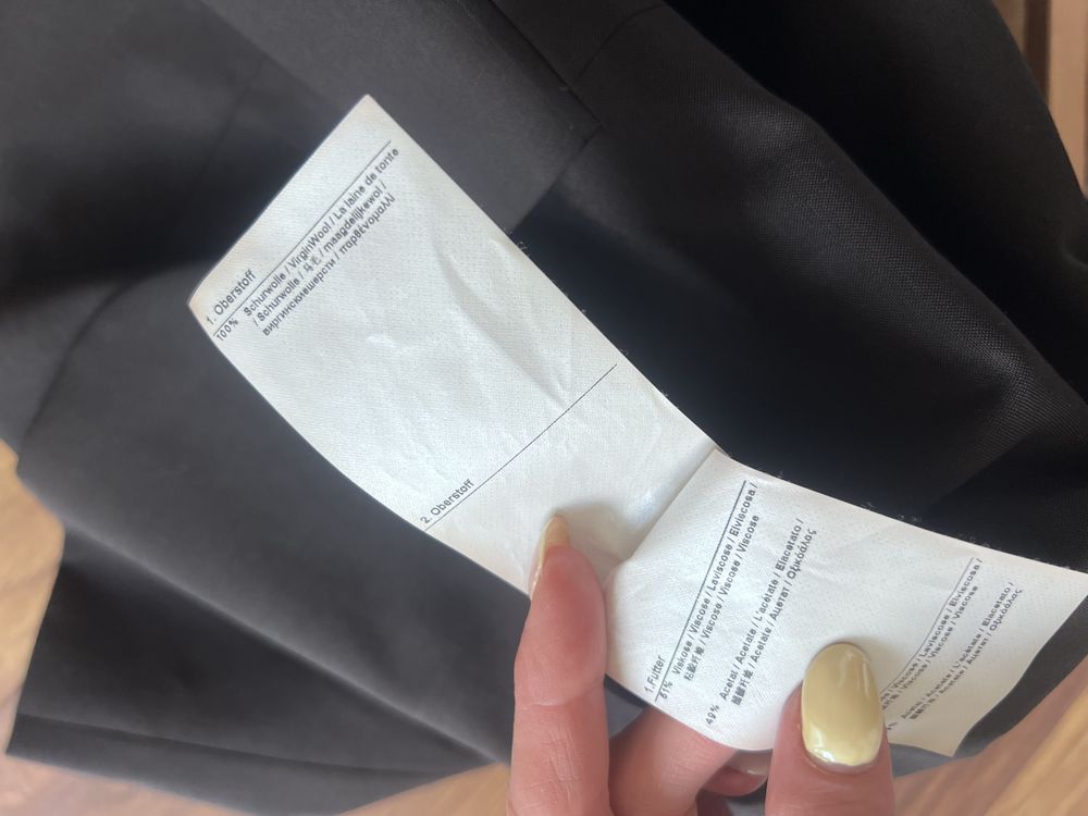 Marynarka tommy hilfiger 100% wełna