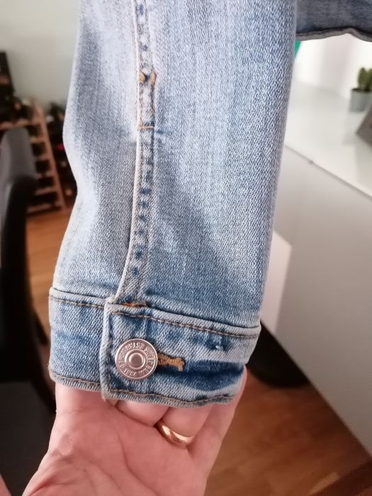 Blusão de ganga para senhora da Mango - tamanho L