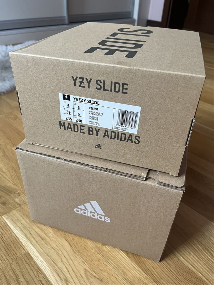 klapki Adidas Yeezy Slide Bone rozmiar 39