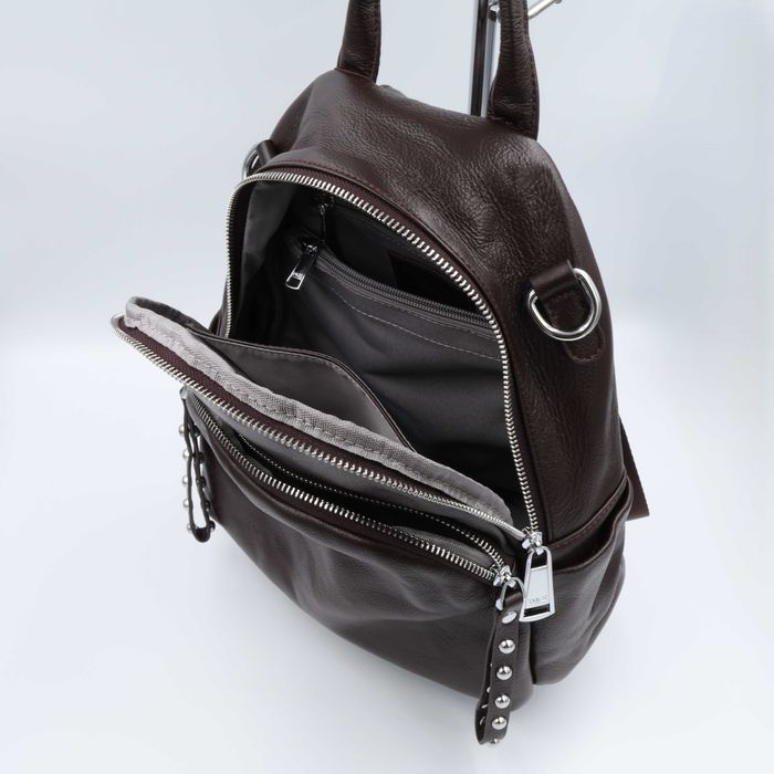 Рюкзак жіночий шкіряний Polina & Eiterou 18173 Рюкзак женский кожаный
