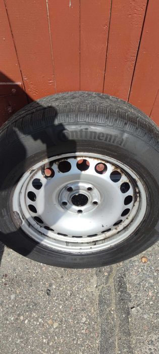 KOŁA STALOWE+OPONA Continental 215/65R16 VW TIGUAN (5X112R16).
