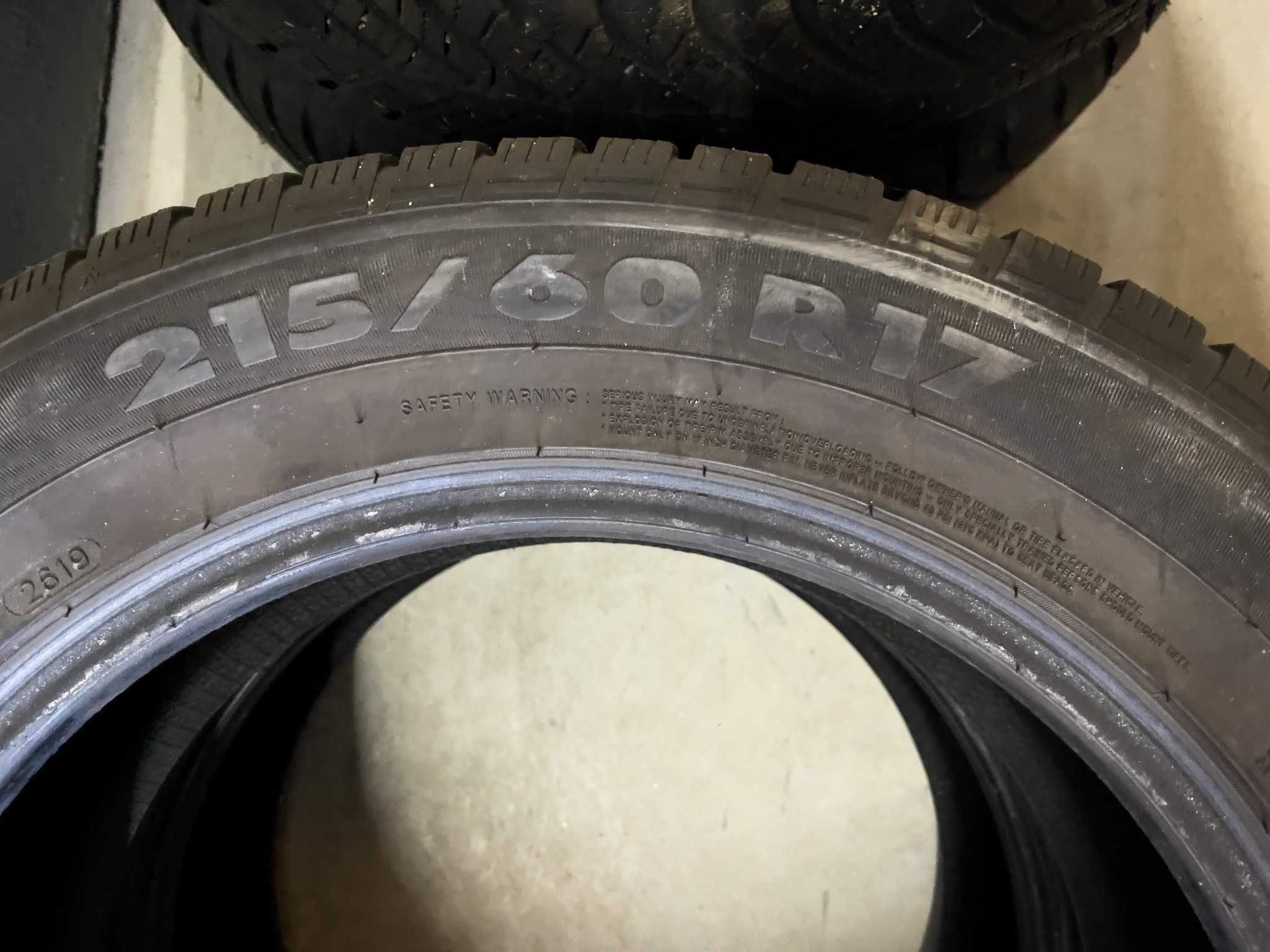 2 Pneus - 215/60R17