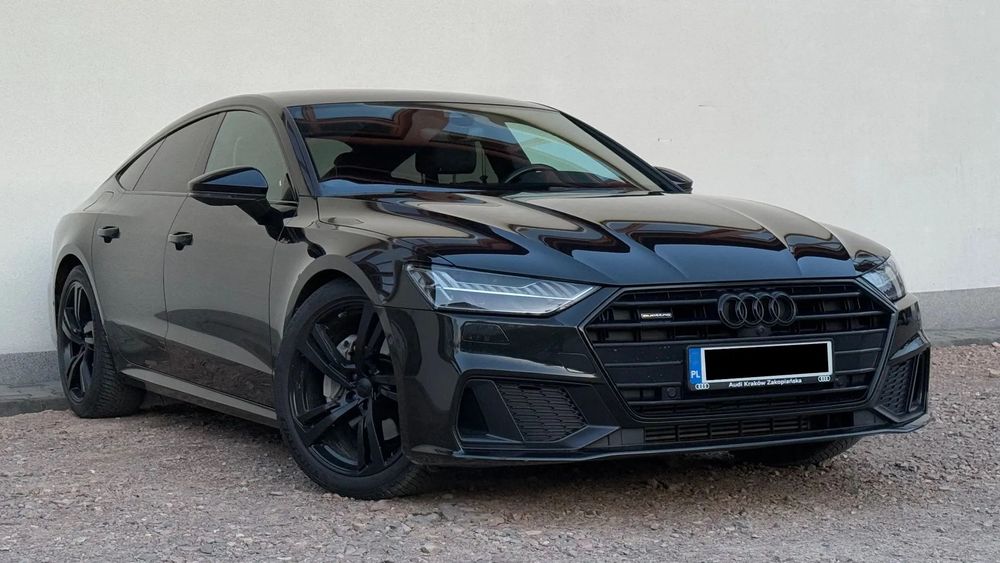 Audi A7 Sportback 2xS-line Matrix Pakiet Black Alcantara Salon PL Fabryczny lakier FVat