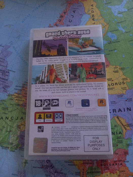 Gra Sony psp GTA vice city stories
