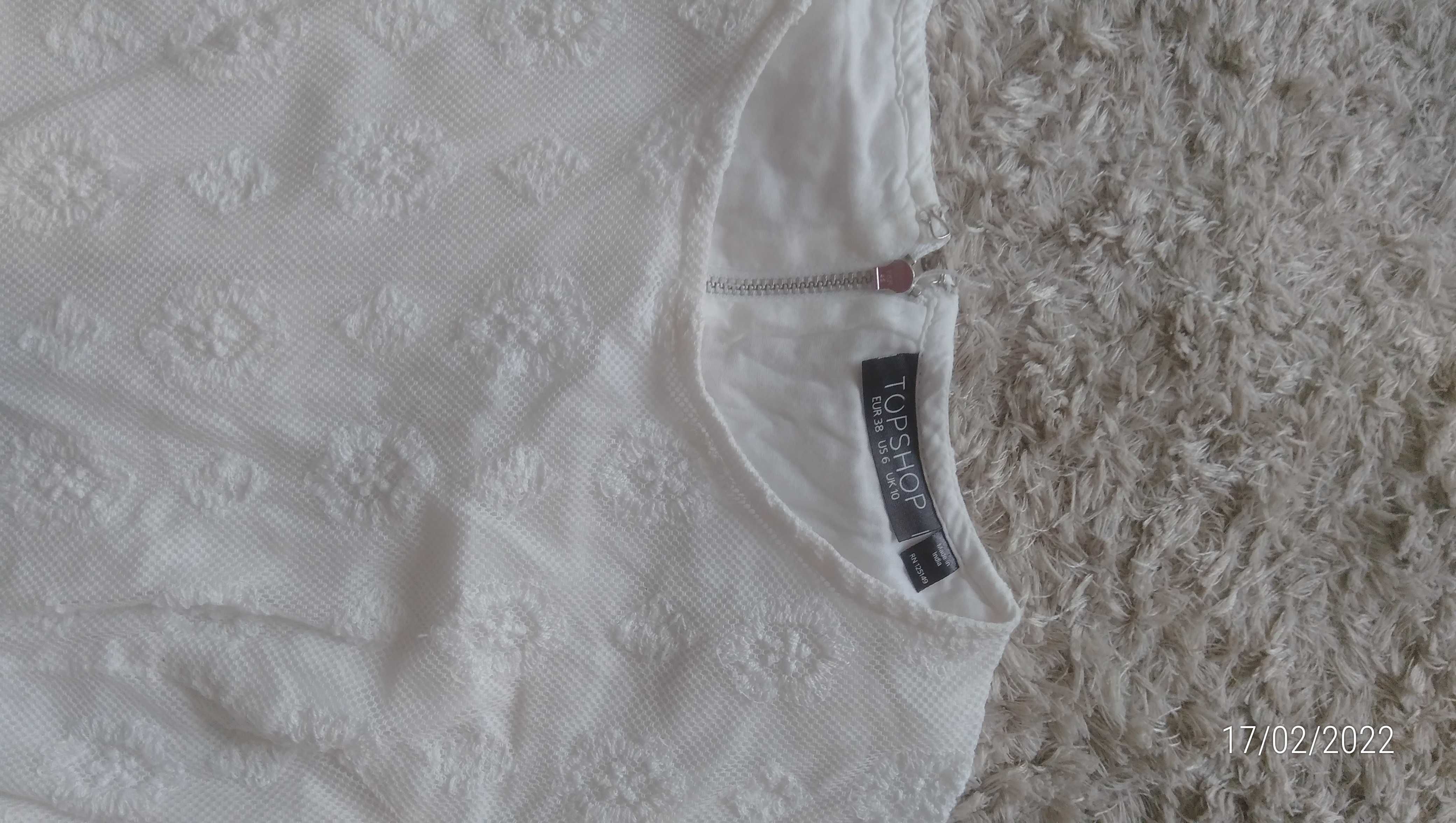vestido branco 38