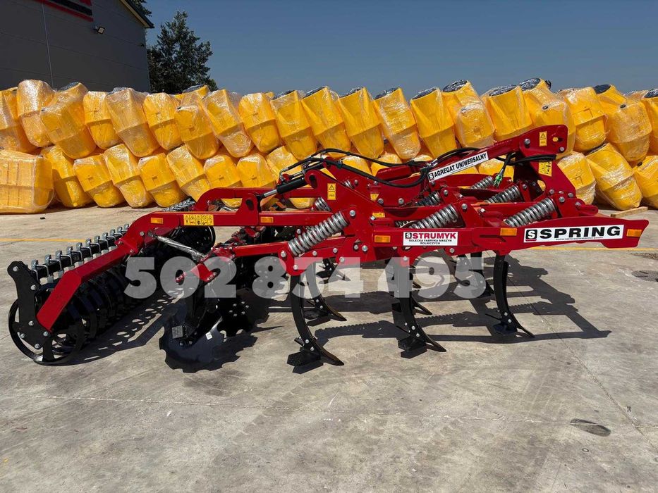 Agregat podorywkowo orkowy / bezorkowy / strumyk/ gruber / SPRING