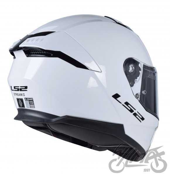KASK LS2 FF808 STREAM II SOLID WHITE rozmiar M Nowy blenda
