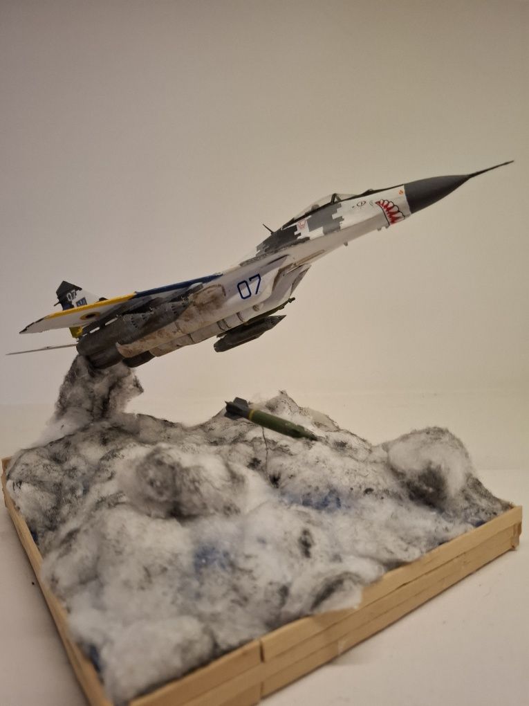 Діорама МіГ - 29. Масштаб 1/72.