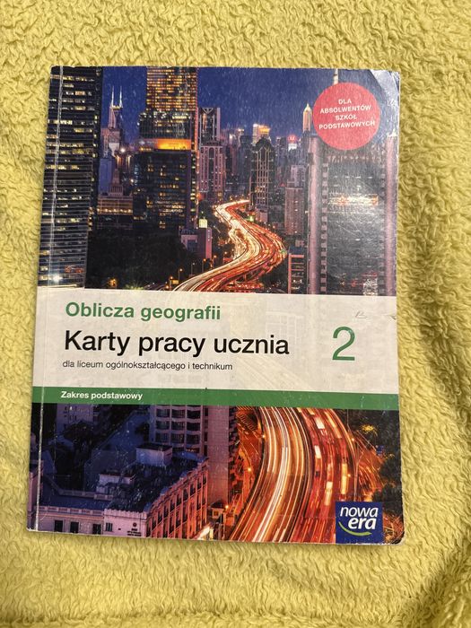 Oblicza geografii karty pracy ucznia 2