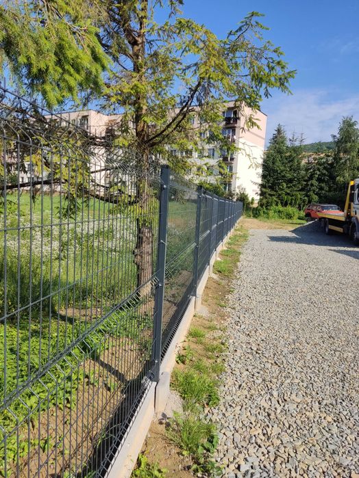 Ogrodzenie panelowe komplet sprzedaż montaż NIEPOŁOMICE