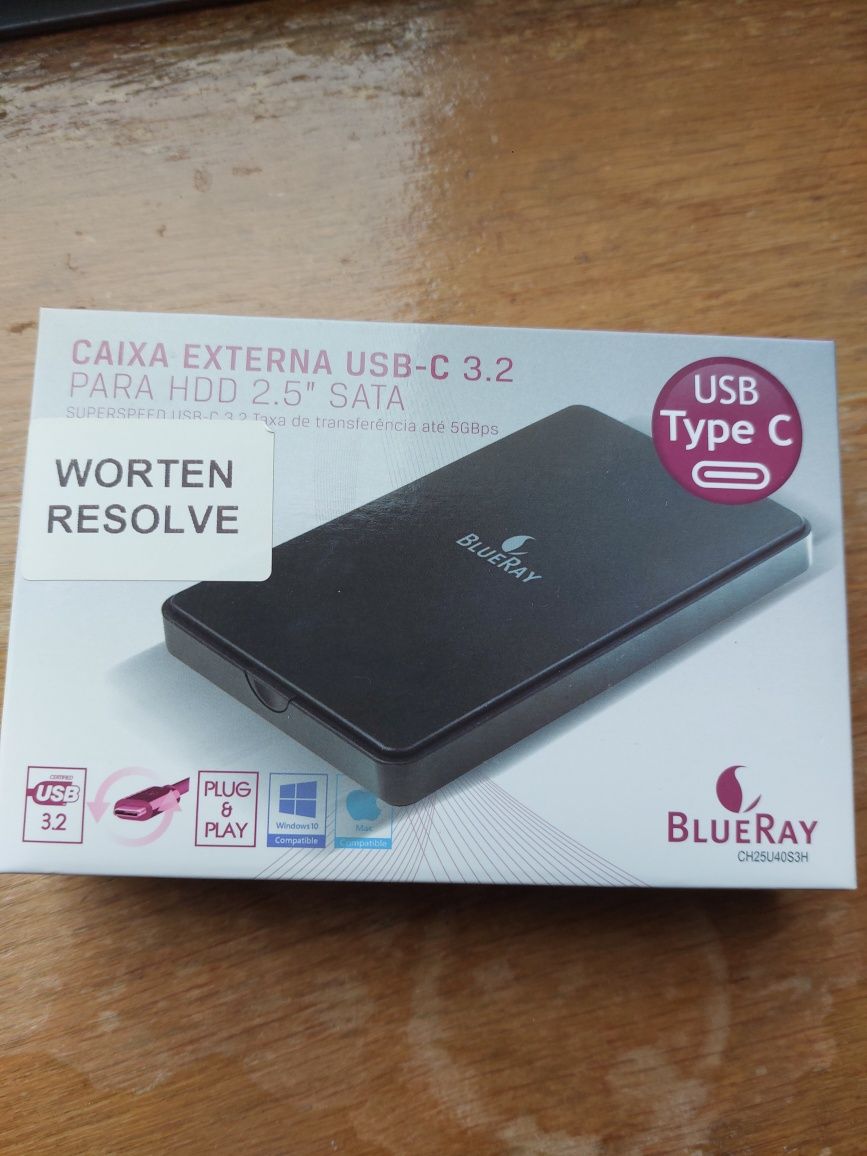 Caixa externa p/ disco rígido