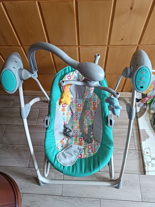 Шезлонг-гойдалка 3в1 CARRELLO Nanny