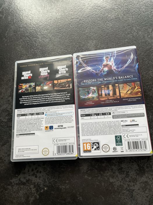 Grand Theft Auto I Prince of Persia: Lost Crown Nintendo Switch