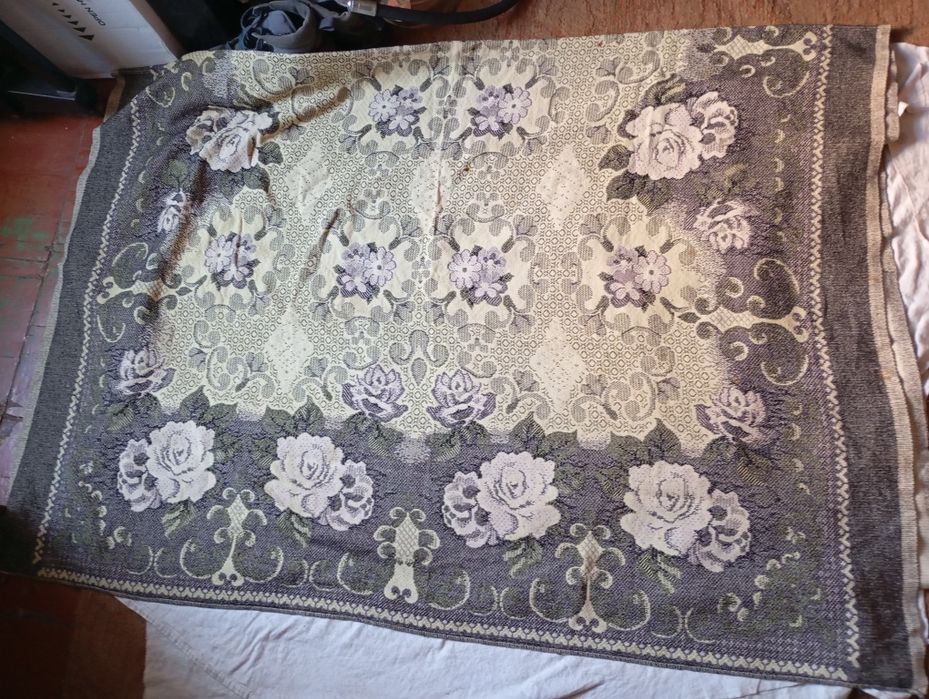 Покрывало тканное гобелен 210*145см СССР