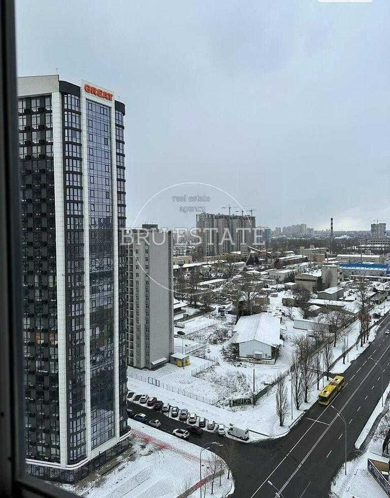 З Ремонт 1к Дніпровська набережна Позняки Вид на Берег Дніпра, Грейт