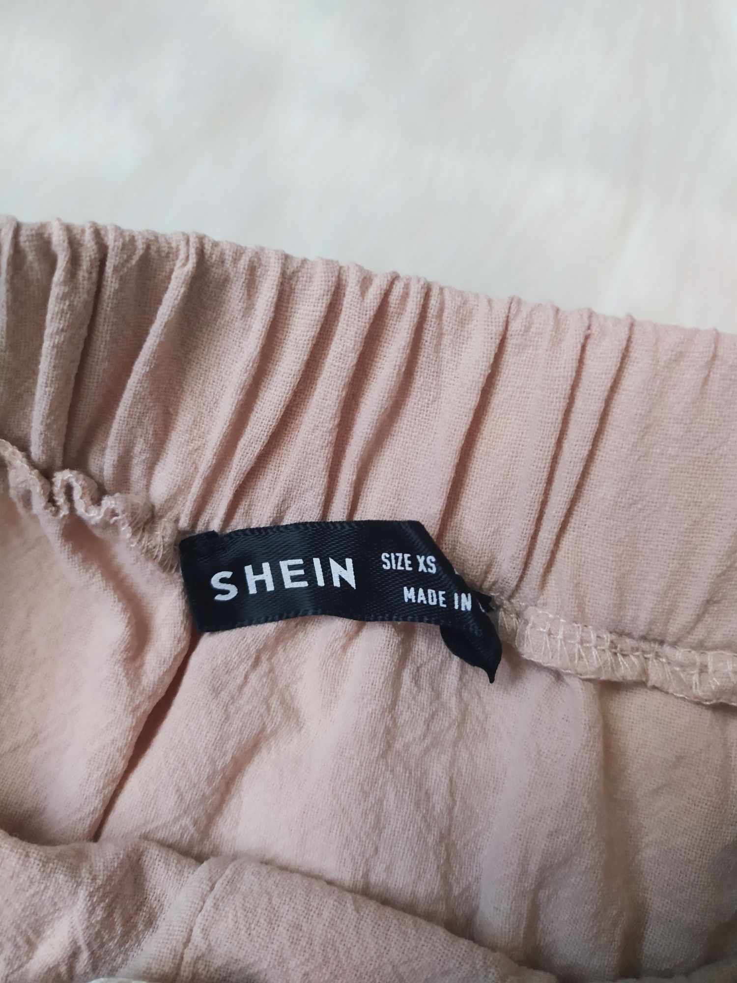 Beżowa spódnica XS Shein