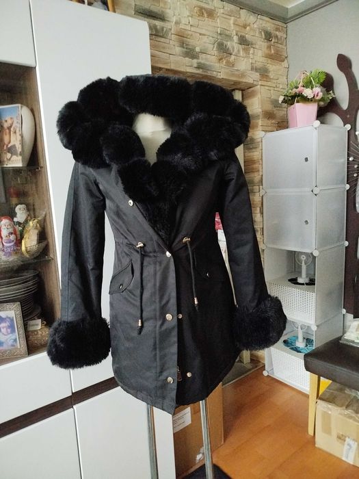 kurtka zimowa, parka - rozm.38/40