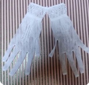 Фата перчатки для свадьбы, девичника.