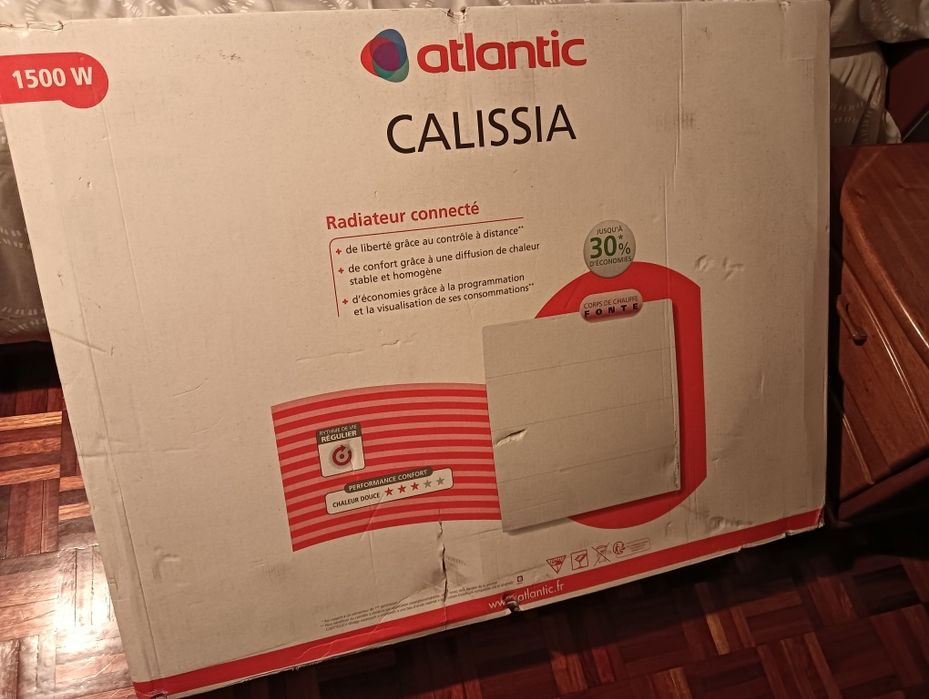 Emissor térmico Atlantic novo